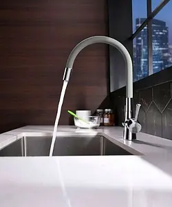 Смеситель для кухни с подключением к фильтру Lemark Comfort хром/серый LM3075C-Gray Смеситель для кухни с подключением к фильтру Lemark Comfort хром/серый LM3075C-Gray, 3