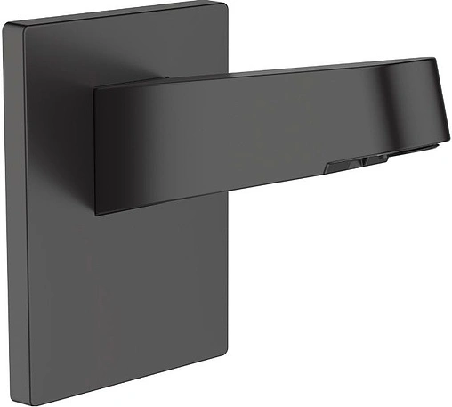 Держатель верхнего душа на стену Hansgrohe Pulsify 260 чёрный матовый 24149670