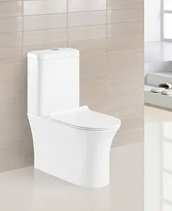 Унитаз-компакт безободковый BelBagno Ancona белый BB1224CPR-P+BB1224T Унитаз-компакт безободковый BelBagno Ancona белый BB1224CPR-P+BB1224T, 3