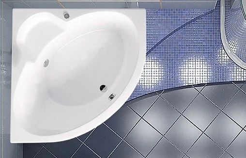Ванна акриловая Vagnerplast Mini Catalina 125x125 VPBA125CTM3X-04