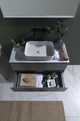 Тумба-умывальник подвесной Allen Brau Infinity 100 олива 1.21003.CGM+