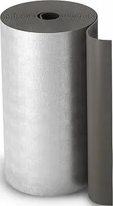 Теплоизоляция рулонная фольгированная 1000x5мм x 20м серая Energoflex Super AL EFXR05120SUAL Теплоизоляция рулонная фольгированная 1000x5мм x 20м серая Energoflex Super AL EFXR05120SUAL, 1