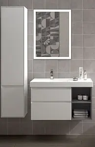 Тумба под умывальник подвесная Kerama Marazzi Cubo 90 мальва/ментс CUB.90Lh\MAL Тумба под умывальник подвесная Kerama Marazzi Cubo 90 мальва/ментс CUB.90Lh\MAL, 3