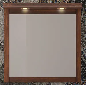 Зеркало Opadiris Мираж 80 светлый орех Z0000006875, 1