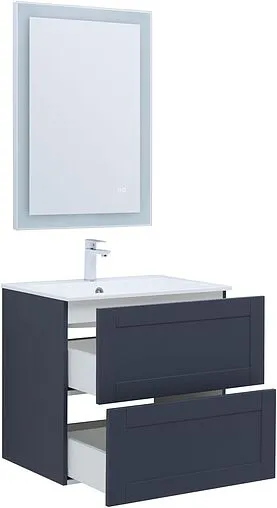 Тумба-умывальник подвесная Aquanet Терра 70 маренго 00313244+