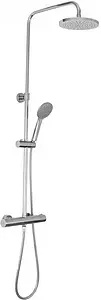 Душевая система с термостатом для душа Paffoni Birillo хром ZCOL643CR Душевая система с термостатом для душа Paffoni Birillo хром ZCOL643CR, 1