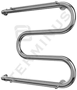Полотенцесушитель водяной Terminus М-образный с/п AISI 32х2 500х500 полированная сталь 4620768880339 Полотенцесушитель водяной Terminus М-образный с/п AISI 32х2 500х500 полированная сталь 4620768880339, 2