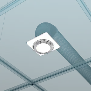 Вентилятор вытяжной ЭРА Disc 4С белый, 5