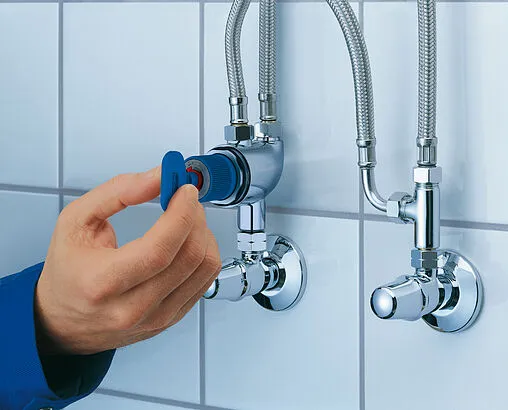 Термостат для раковины Grohe Grohtherm Micro хром 34487000 Термостат для раковины Grohe Grohtherm Micro хром 34487000