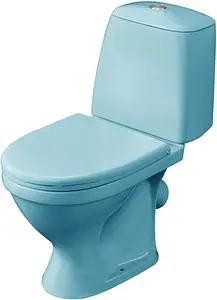 Унитаз-компакт Santeri Соната голубой 1.P201.2.S06.00B.F, 1