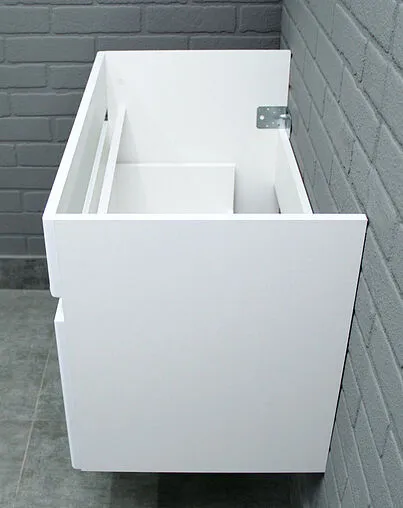 Тумба-умывальник подвесная Айсберг Классик 80 белый DA3011T+1WH302251