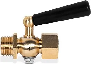 Кран для манометра трехходовой ½&quot;н x М20x1.5мм Росма 00000006783, 4