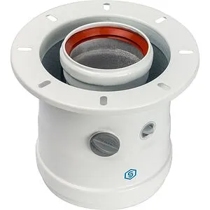 Адаптер стартовый коаксиальный Ø 60/100мм (алюм.) Stout SCA-6010-240100, 4