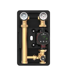 Насосный модуль с 3-х ходовым смесительным клапаном 1½"н х 1"в Grundfos Heatmix M25 99309088 с насосом Grundfos Alpha 2 25-80 180 Насосный модуль с 3-х ходовым смесительным клапаном 1½"н х 1"в Grundfos Heatmix M25 99309088 с насосом Grundfos Alpha 2 25-80 180, 1