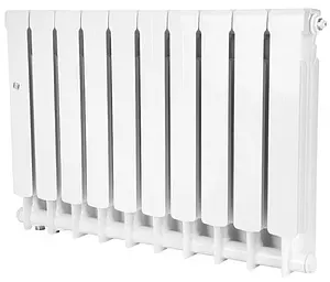 Радиатор биметаллический 11 секций нижнее правое подключение Stout Space 500 SRB-0320-050011 Радиатор биметаллический 11 секций нижнее правое подключение Stout Space 500 SRB-0320-050011, 3