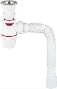 Сифон бутылочный для мойки Wirquin NEO AIR 30987083 Сифон бутылочный для мойки Wirquin NEO AIR 30987083, 1