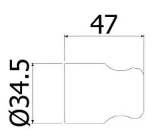 Держатель ручного душа Paffoni белый матовый ZSUP010BO, 2