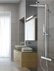 Душевая система с термостатом для душа Bossini Cosmo хром L30019.030 Душевая система с термостатом для душа Bossini Cosmo хром L30019.030, 2