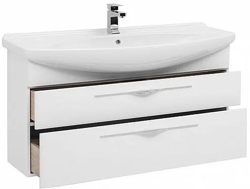 Тумба под умывальник Aquanet Ирвин 120 белый 00203975