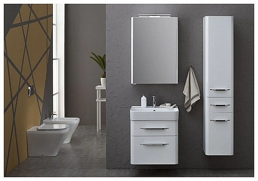 Тумба под умывальник подвесная Aquanet Виченца 60 белый 00196252