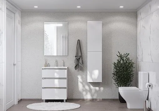 Шкаф-пенал подвесной Roca The Gap 35 белый A857427806