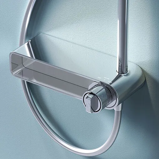 Душевая система со смесителем для душа Am.Pm X-Joy хром F0785A600 Душевая система со смесителем для душа Am.Pm X-Joy хром F0785A600