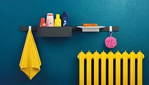 Контейнер для хранения глубокий Hansgrohe WallStoris чёрный матовый 27912670, 3