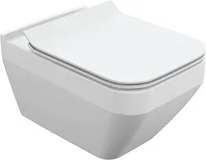 Комплект 6 в 1 Cersanit Crea Square CO DPL EO slim 64443 с кнопкой Twins хром глянцевый, 5