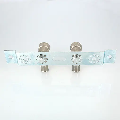 Монтажная планка с водорозетками пресс 16мм x ½"в Valtec VTm.224.N.001604 Монтажная планка с водорозетками пресс 16мм x ½"в Valtec VTm.224.N.001604