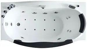 Ванна акриловая с гидромассажем Gemy 171x92 L G9072 K L, 3