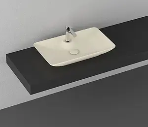 Раковина ISVEA SistemaY Clear 65 слоновая кость 10SY50065SV-2K Раковина ISVEA SistemaY Clear 65 слоновая кость 10SY50065SV-2K, 3