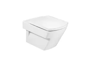 Крышка-сиденье для унитаза с микролифтом Roca Hall белый 80162C004 Крышка-сиденье для унитаза с микролифтом Roca Hall белый 80162C004, 3