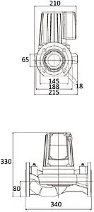 Насос циркуляционный Pumpman GRS65/11F Насос циркуляционный Pumpman GRS65/11F, 4