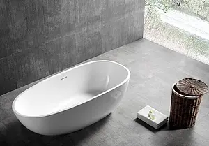 Ванна акриловая отдельностоящая Abber 150х75 AB9356-1.5 Ванна акриловая отдельностоящая Abber 150х75 AB9356-1.5, 4