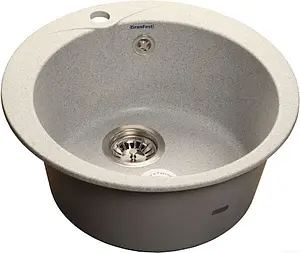 Мойка кухонная GranFest Rondo R-480 серый Мойка кухонная GranFest Rondo R-480 серый, 1
