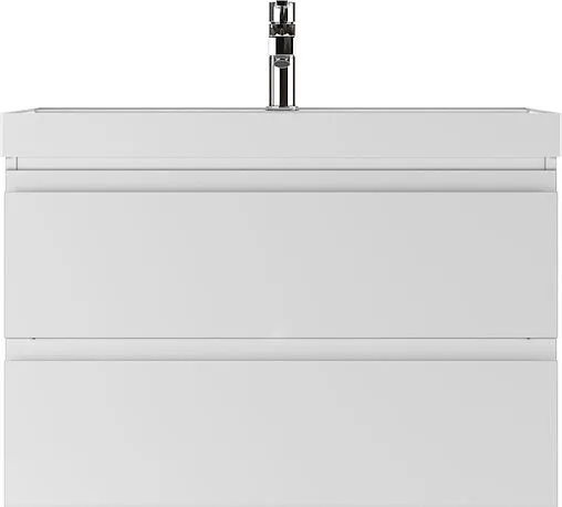 Тумба-умывальник подвесной Домино Graffo 80 белый DGr2105T+4627173210188