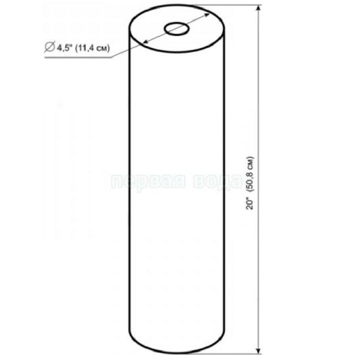 Картридж для комплексной очистки и умягчения Big Blue 20&quot; Гейзер Арагон-3 30056