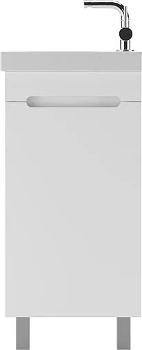 Тумба под умывальник напольная Айсберг Como 40 белый DA2504T