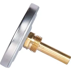 Термометр биметаллический Rommer 80мм 120°С гильза 50мм ½&quot; RIM-0001-805015, 5