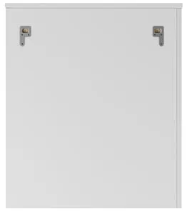 Шкаф-зеркало Айсберг Лилия 60 L белый DA2008HZ, 4