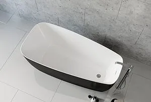 Ванна акриловая отдельностоящая Aquanet Family Trend 170x78 Matt Finish белый матовый/панель Black matte 90778-MW-MB Ванна акриловая отдельностоящая Aquanet Family Trend 170x78 Matt Finish белый матовый/панель Black matte 90778-MW-MB, 5