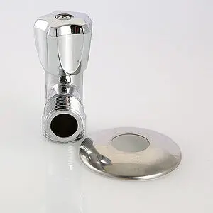 Вентиль регулирующий угловой для бытовой техники ½"н x ¾"н хром Valtec VT.240.TN.0405 Вентиль регулирующий угловой для бытовой техники ½"н x ¾"н хром Valtec VT.240.TN.0405, 5