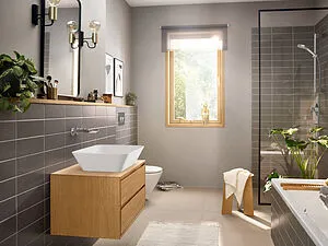 Смеситель для раковины из стены Hansgrohe Rebris E хром 72568000, 4