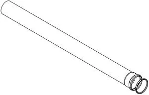 Удлинитель дымохода Ø 80мм L=2000мм (Al) Protherm 0020199425, 1