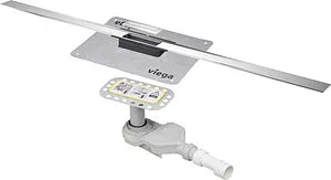 Лоток душевой Set 1200мм h=70мм 0.55л/сек Viega Advantix Cleviva 4981.11 794514, 1