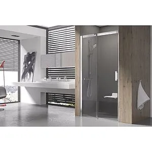 Дверь в нишу 1100мм прозрачное стекло Ravak Matrix MSD2-110 L 0WLD0C00Z1, 3