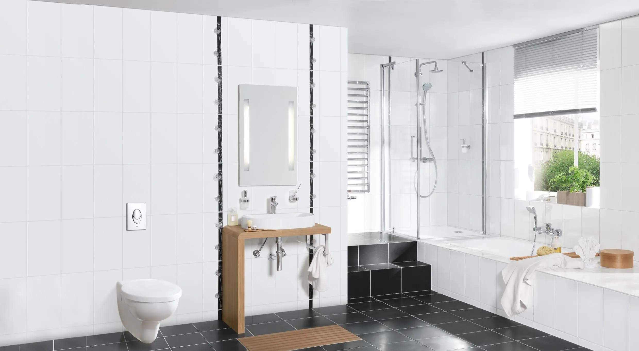Инсталляция для подвесного унитаза Set 3 в 1 Grohe Rapid SL 38721001 с кнопкой хром глянцевый Инсталляция для подвесного унитаза Set 3 в 1 Grohe Rapid SL 38721001 с кнопкой хром глянцевый, 5