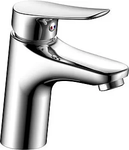 Смеситель для раковины Damixa Origin One хром 810210000 Смеситель для раковины Damixa Origin One хром 810210000, 1