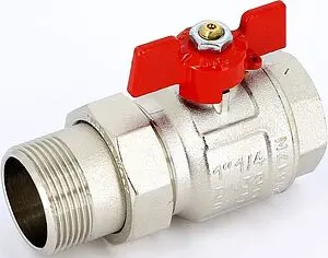 Кран шаровый с американкой 1¼"в x 1¼"н Uni-fitt 113T5000 Кран шаровый с американкой 1¼"в x 1¼"н Uni-fitt 113T5000, 1