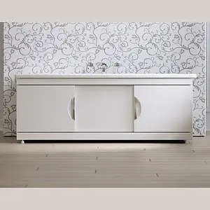 Экран для ванны фронтальный Alavann Monaco 160 белый 2085, 2